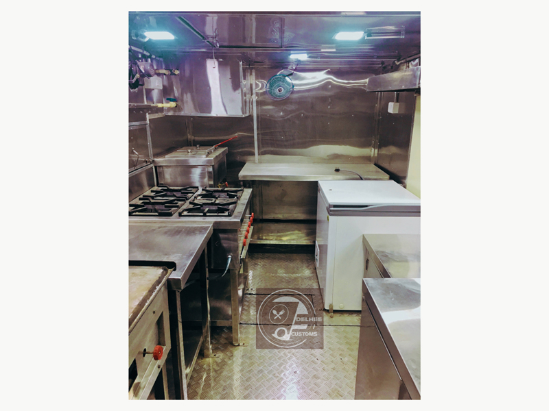 Commercial Food Truck Kitchen